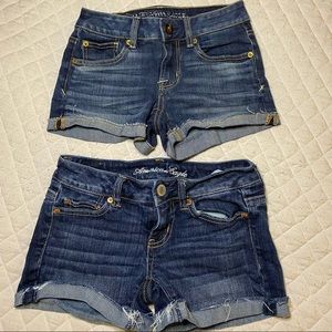 american eagle short bundle (both included)